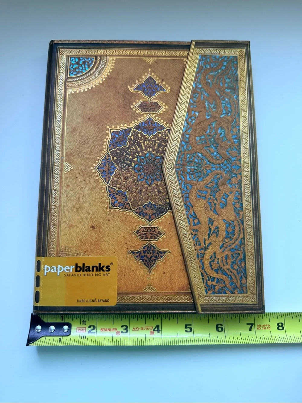 Paperblanks Lined Journal — Ornate Brown & Teal Cover New Never Used